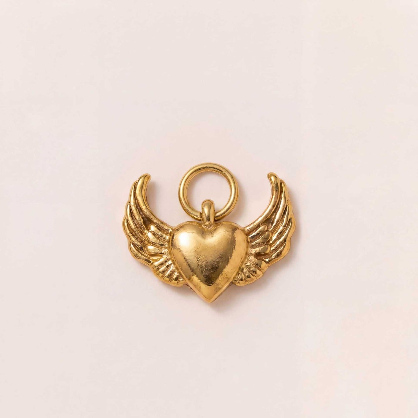 Minimalist Geometric Stainless Steel Charm Bar with Cubic Zirconia Inlay 18K Gold Plated Pendant for Women