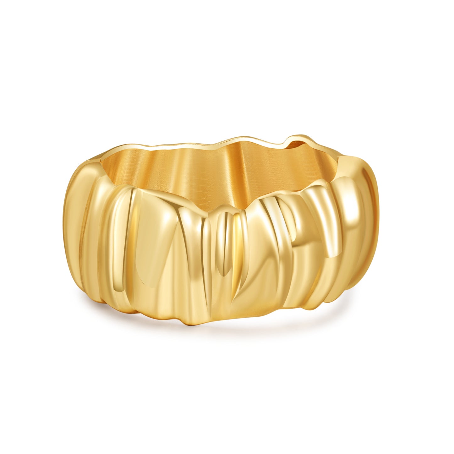 Hip-hop Minimalist Geometric Round Plated Alloy Bracelet