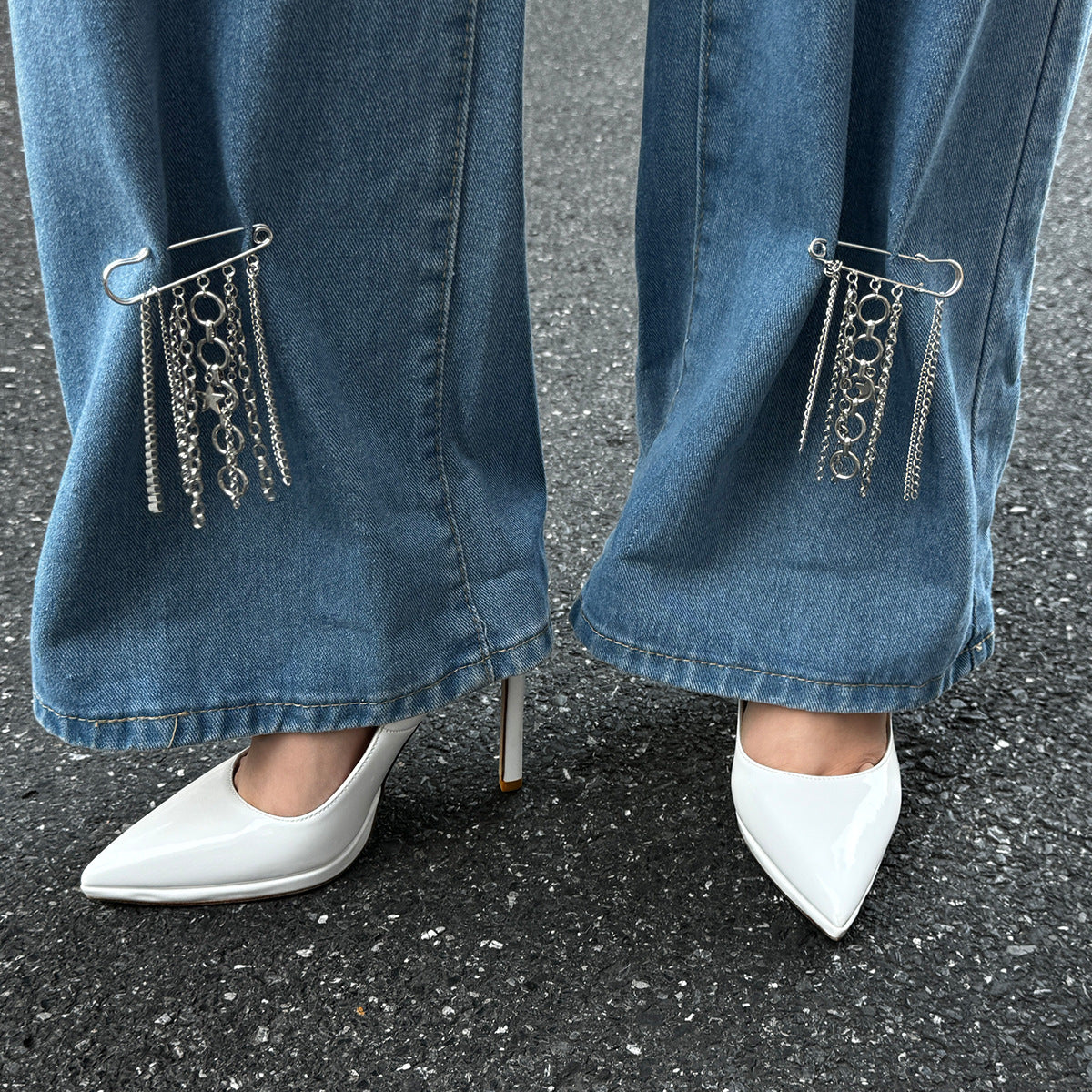 Fashion Star Tassel Chain Anklet Alloy Women's Jewelry