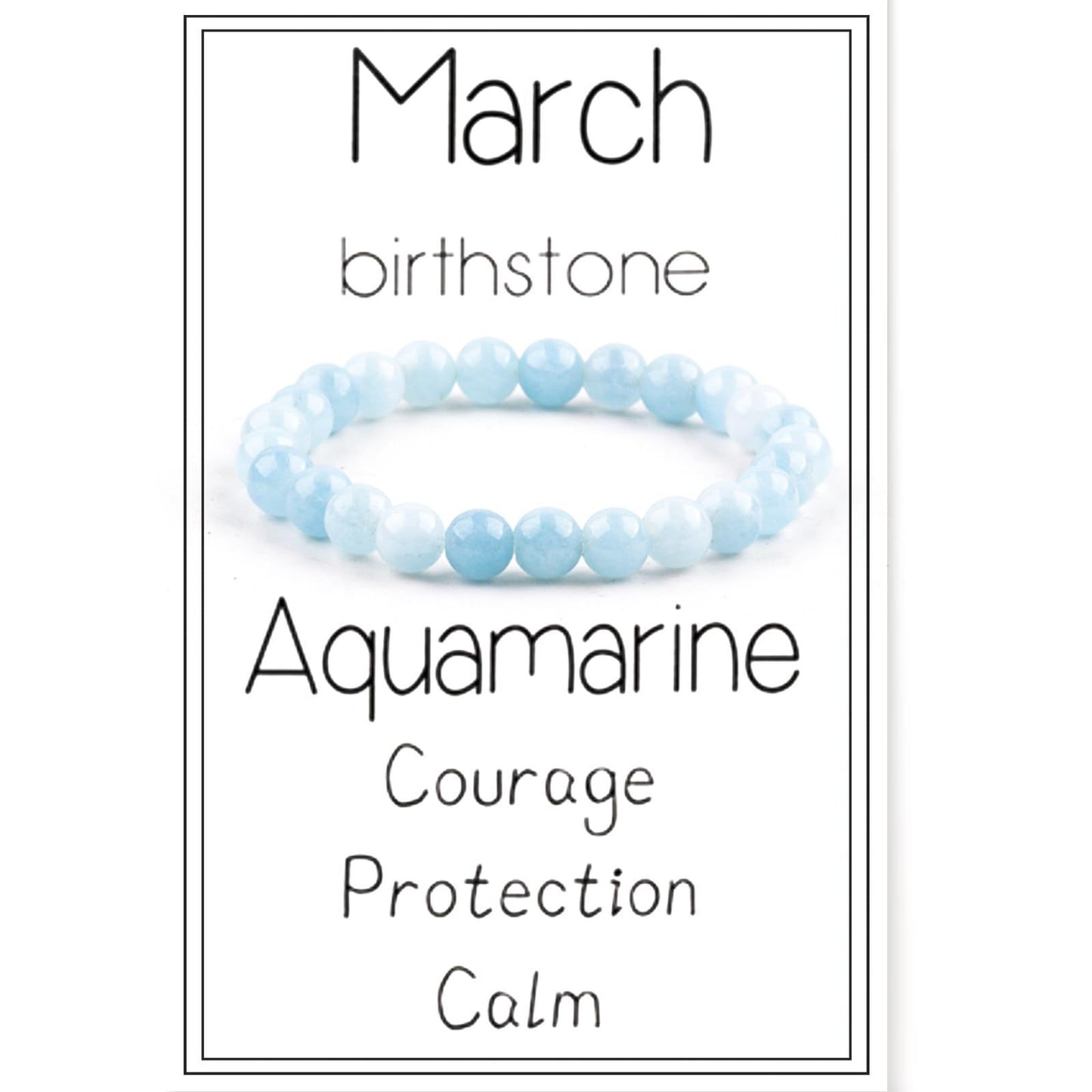 Minimalist Natural Stone Elastic Bracelet with Agate and Turquoise Beads Unisex Jewelry