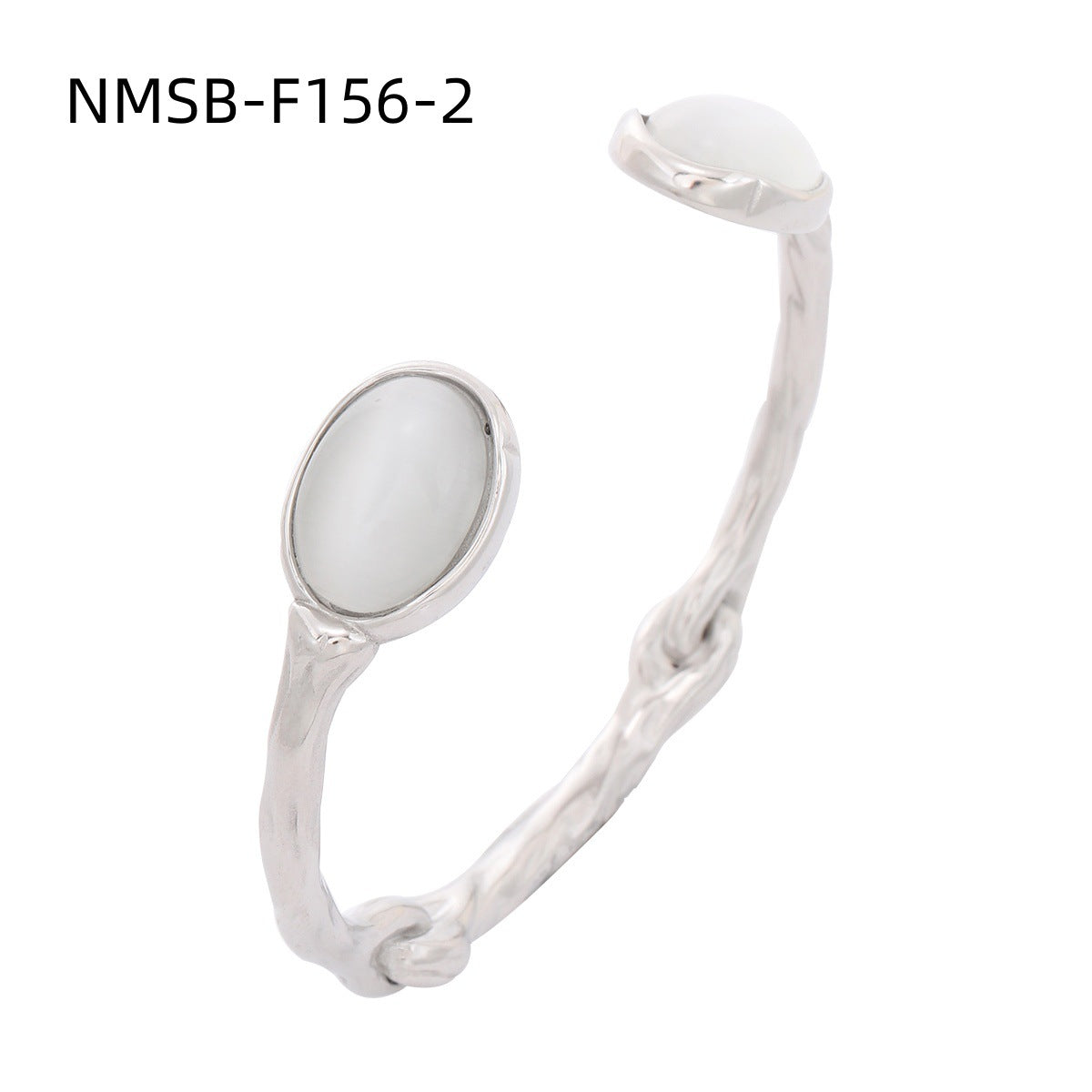 Fashionable OL Style Pearl-Embellished Titanium Steel Bracelet for Women with 18K Gold Plating