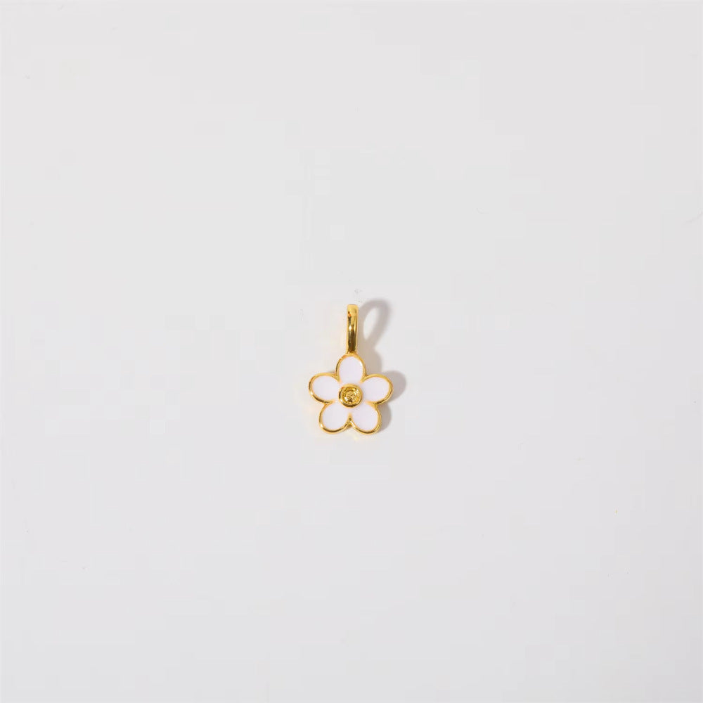 Sweet Gold Plated Stainless Steel Geometric Star Pendant Necklace for Unisex