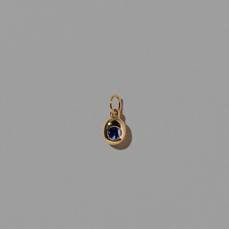 Vintage Geometric Stainless Steel 18K Gold Plated PVD DIY Charm Bar Necklace with 12 Birthstones