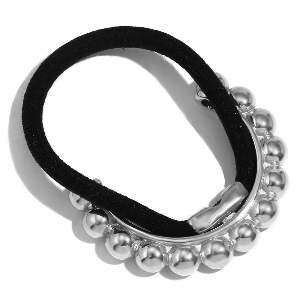 Vintage Butterfly Wing Hair Tie for Women Made of Stainless Steel with 18K Gold Plating