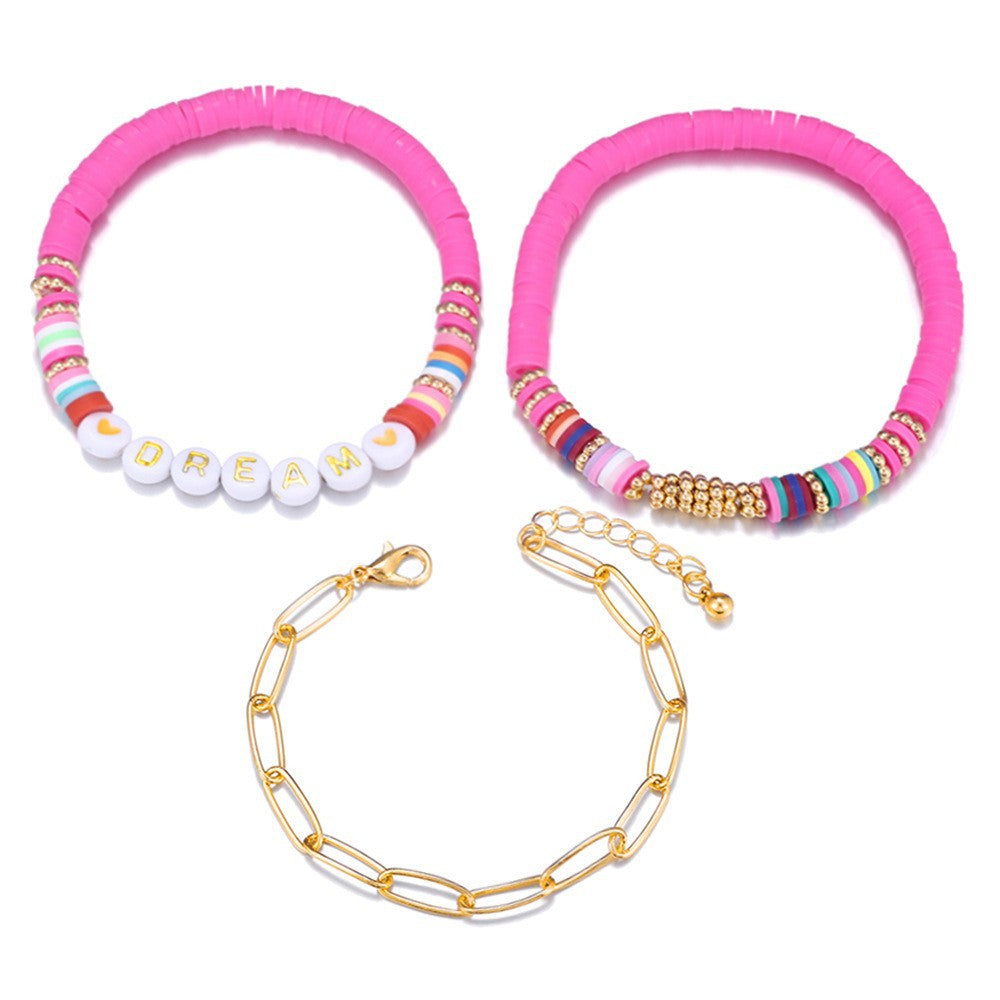 Cute Drip Oil Animal Resin Bracelet for Kids