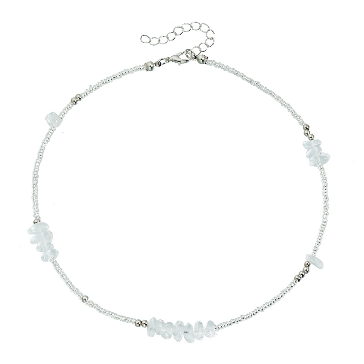 Irregular Geometric Alloy Plated Necklace for Women