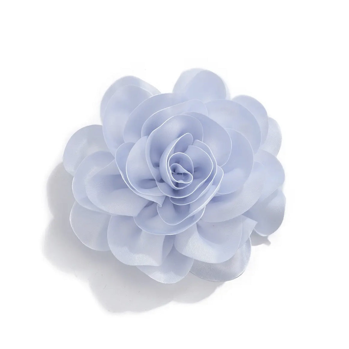Sweet Floral Fabric Brooch Handmade Rose Pin for Women