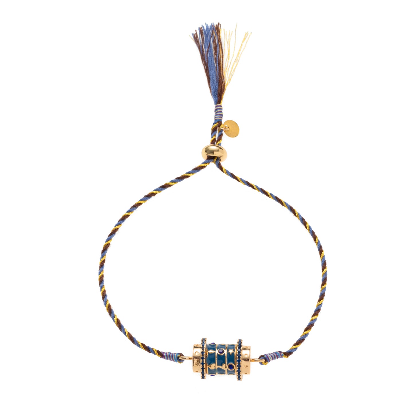 Vintage Geometric Tarot Bracelet with Star Pendant, Gold-Plated Titanium Steel Jewelry for Women and Men