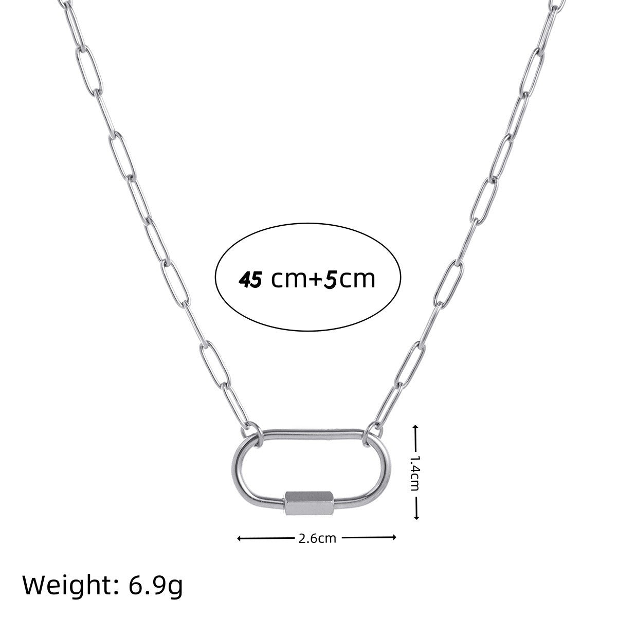 Vintage 18K Gold Plated Stainless Steel Geometric Floral Charm Bar