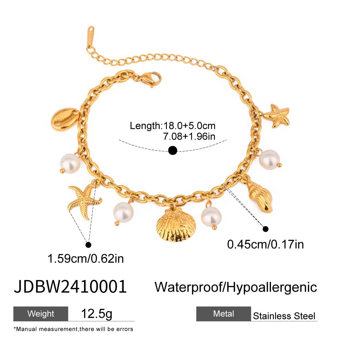 Minimalist Luxury Geometric Stainless Steel PVD Plated Bracelet for Women