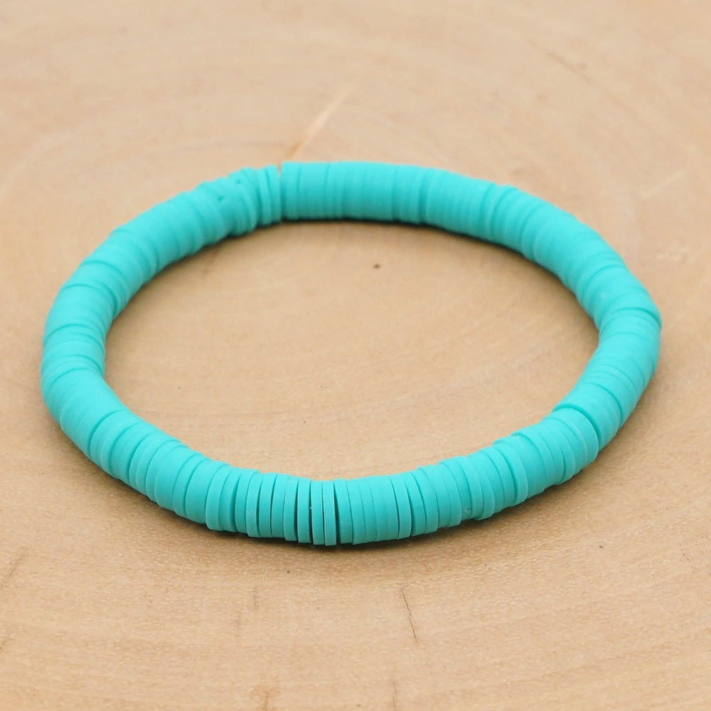 Bohemian Geometric Resin Bracelet