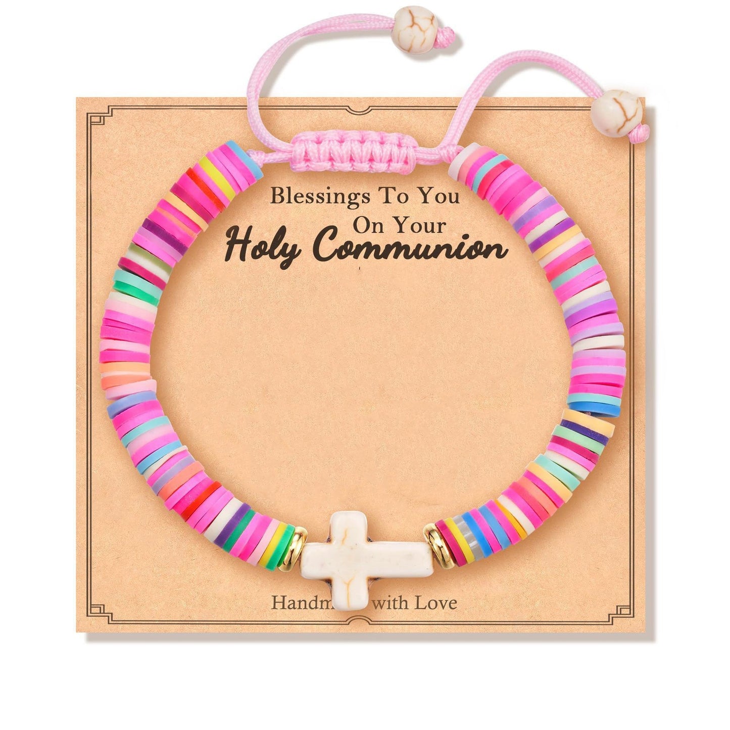 8mm Imitation Pearl Heart Woven Bracelet Unisex Fashion Jewelry Gift