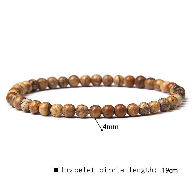 Elegant Natural Citrine Crystal Geometric Beaded Bracelet for Women