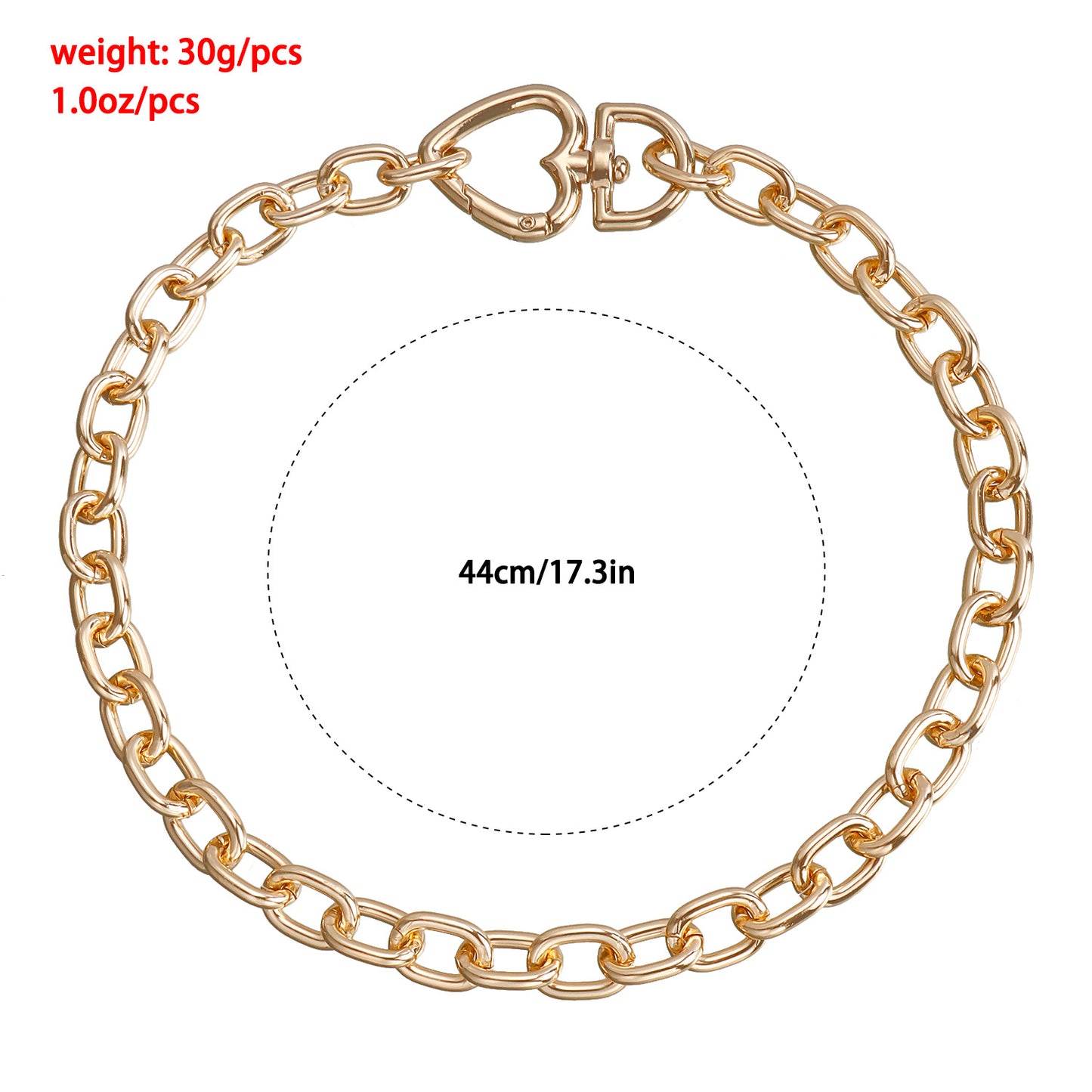 Punk Style Hollow Heart Pendant Necklace for Women with Electroplated Alloy and Geometric Design on Delicate Collar Chain