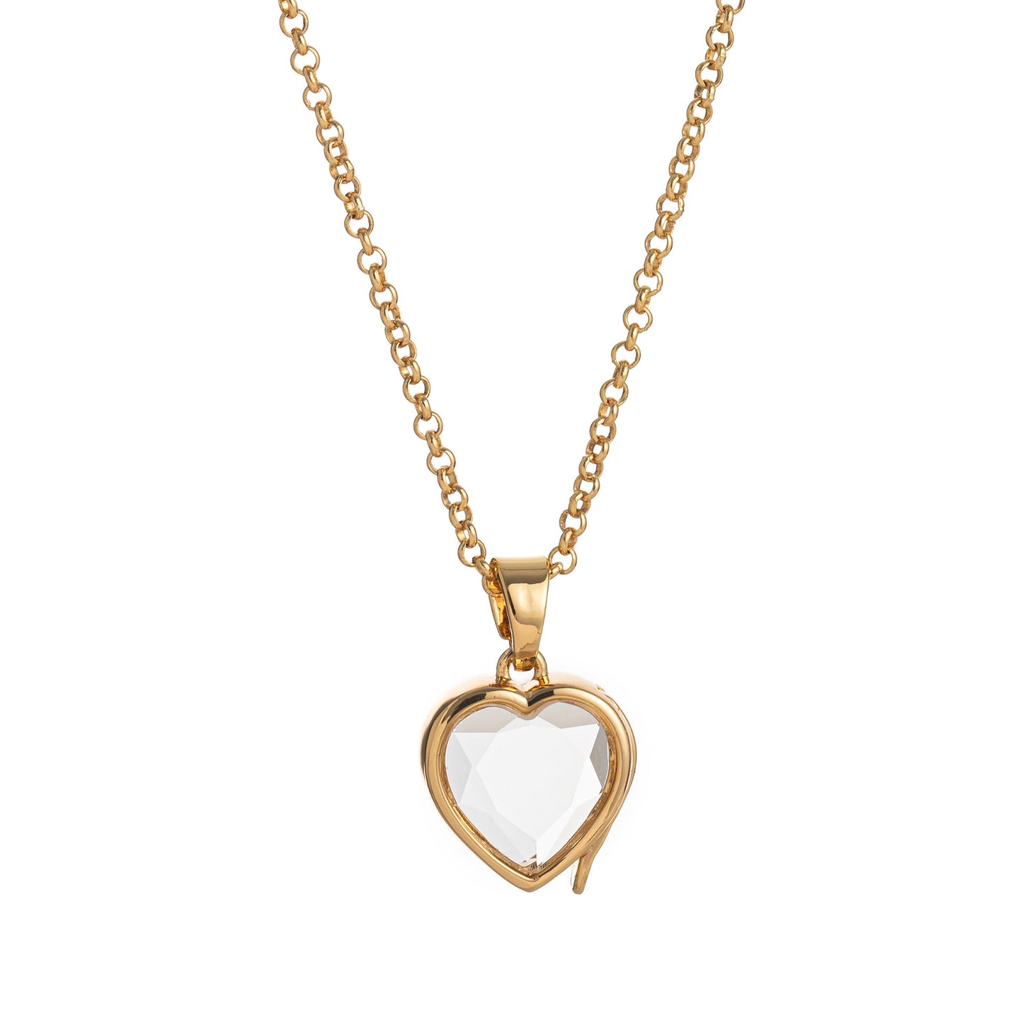 Ciondolo a Medaglione Tondo Geometrico Vintage Placcato Oro 18K in Ottone e Acciaio al Titanio Charm Bar
