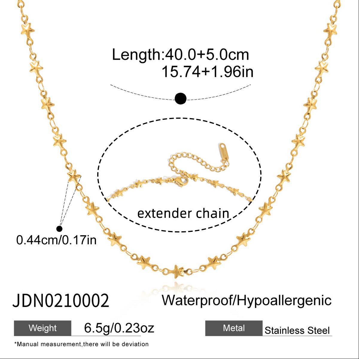 Collana pendente con sole geometrico minimalista con strass e intarsio in madreperla, catena in acciaio inossidabile placcato oro PVD da donna