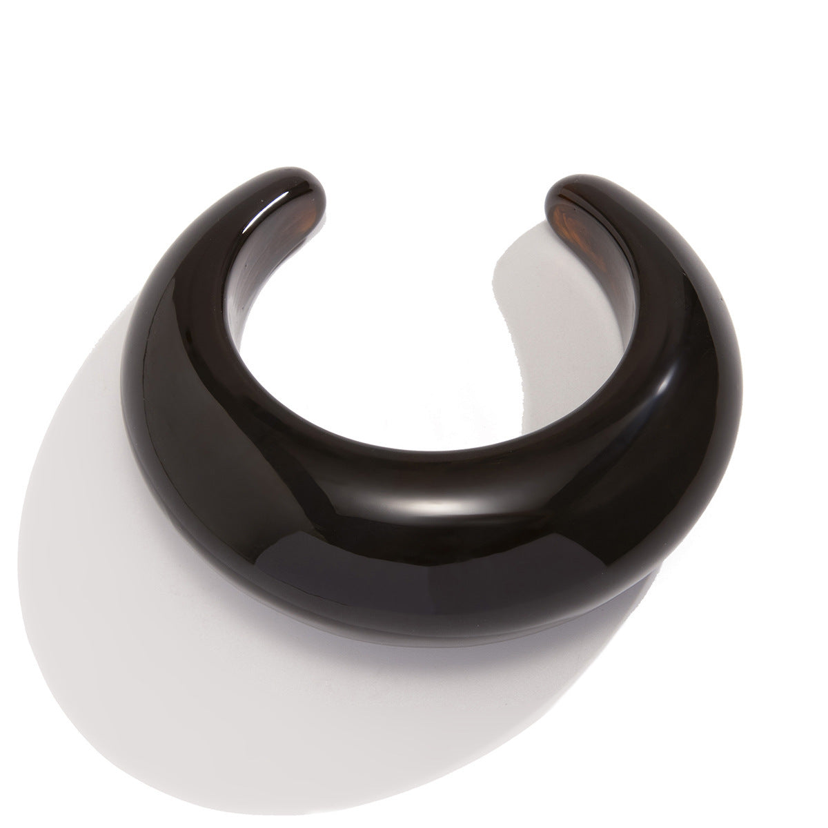 Bracciale Irregolare Astratto Testurizzato con Drip in Olio Acrilico