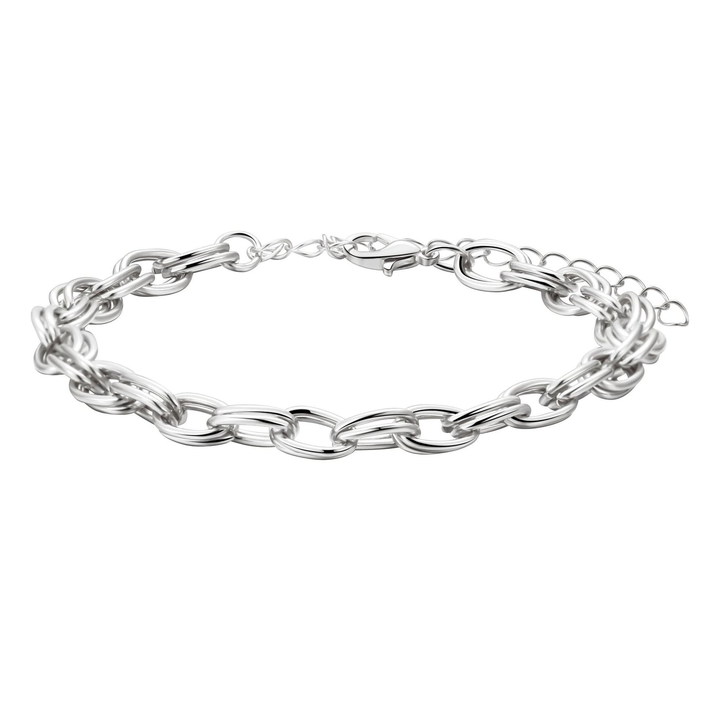 Minimalist Elegant Geometric Alloy Plated Bracelet for Women