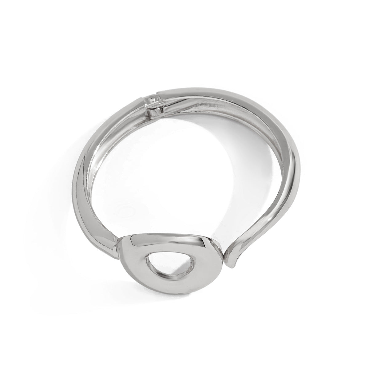 Asymmetric Teardrop Plated Zinc Alloy Bracelet Set