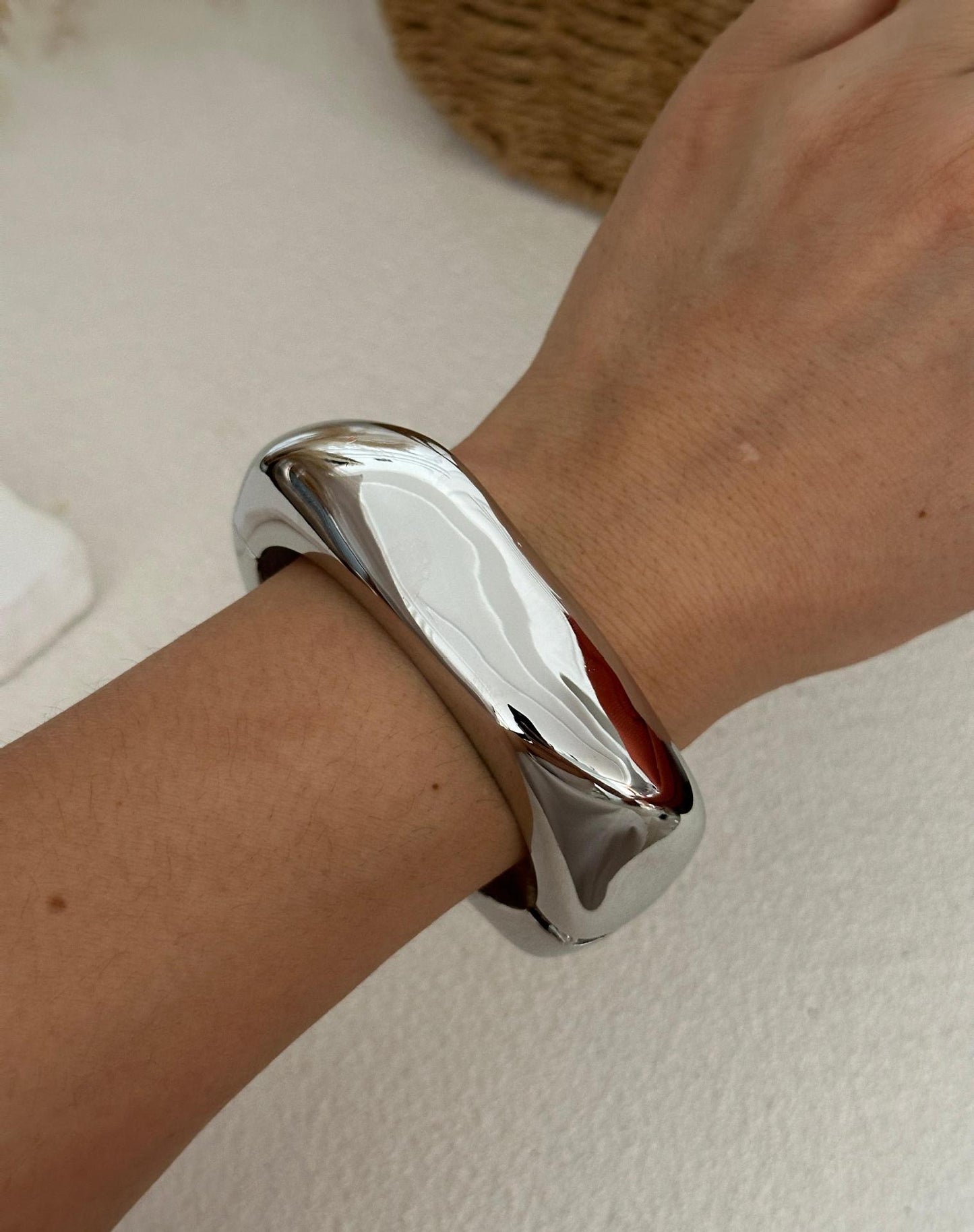 Minimalist Teardrop Geometric Plated Alloy Bracelet Set