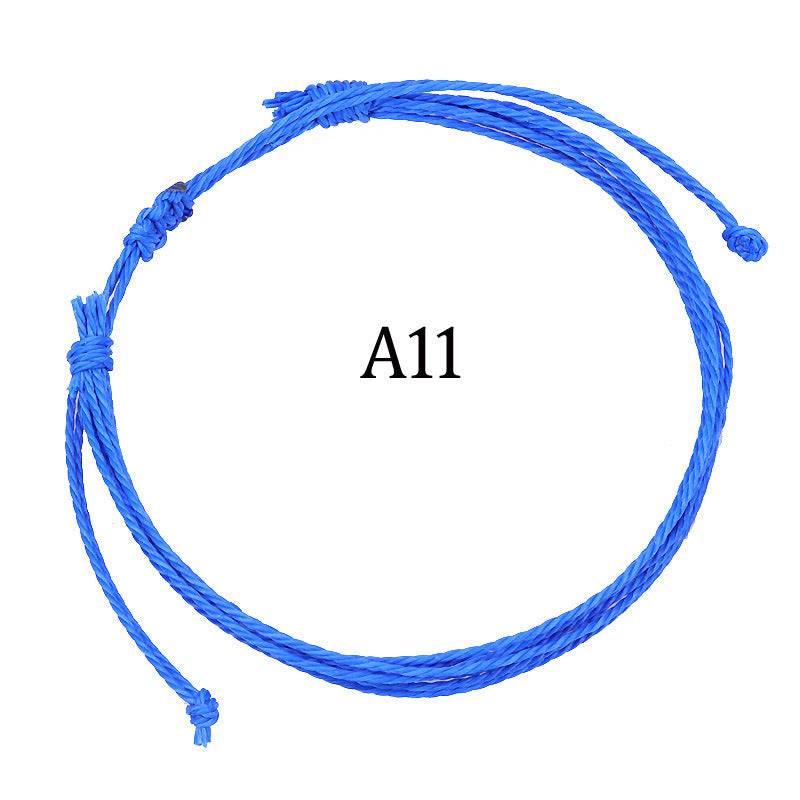 Handmade Braided Heart Nylon Friendship Bracelet Unisex