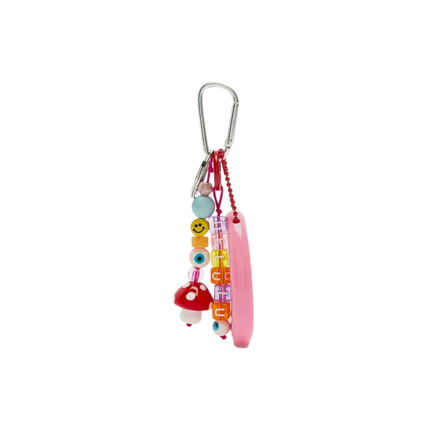 Vintage Elegant Minimalist Heart Teardrop Oval Plated Alloy Bag Charm