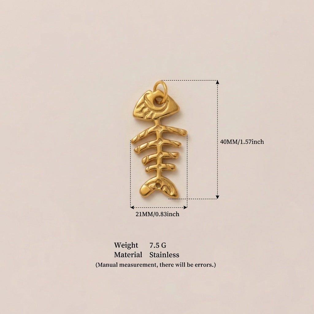 Elegant Plated Stainless Steel Flower Butterfly Charm Bar for Bag DIY Accessories