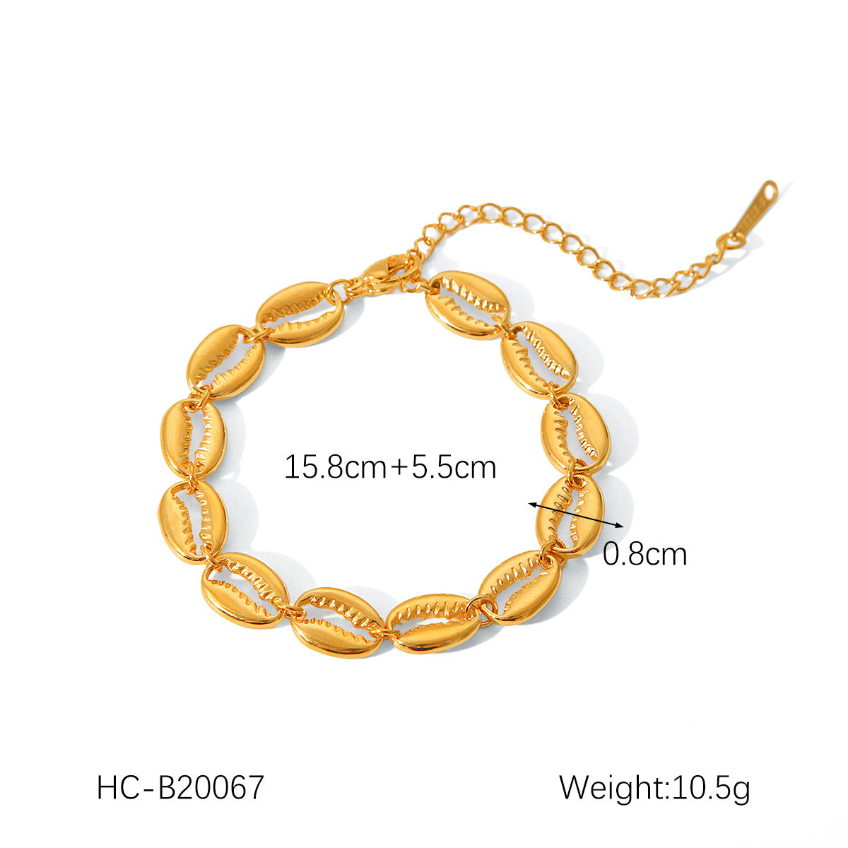 Bracciale Minimalista a Cuore in Acciaio Inossidabile con Dettagli Perla e Chiusura a Gancio per Donna