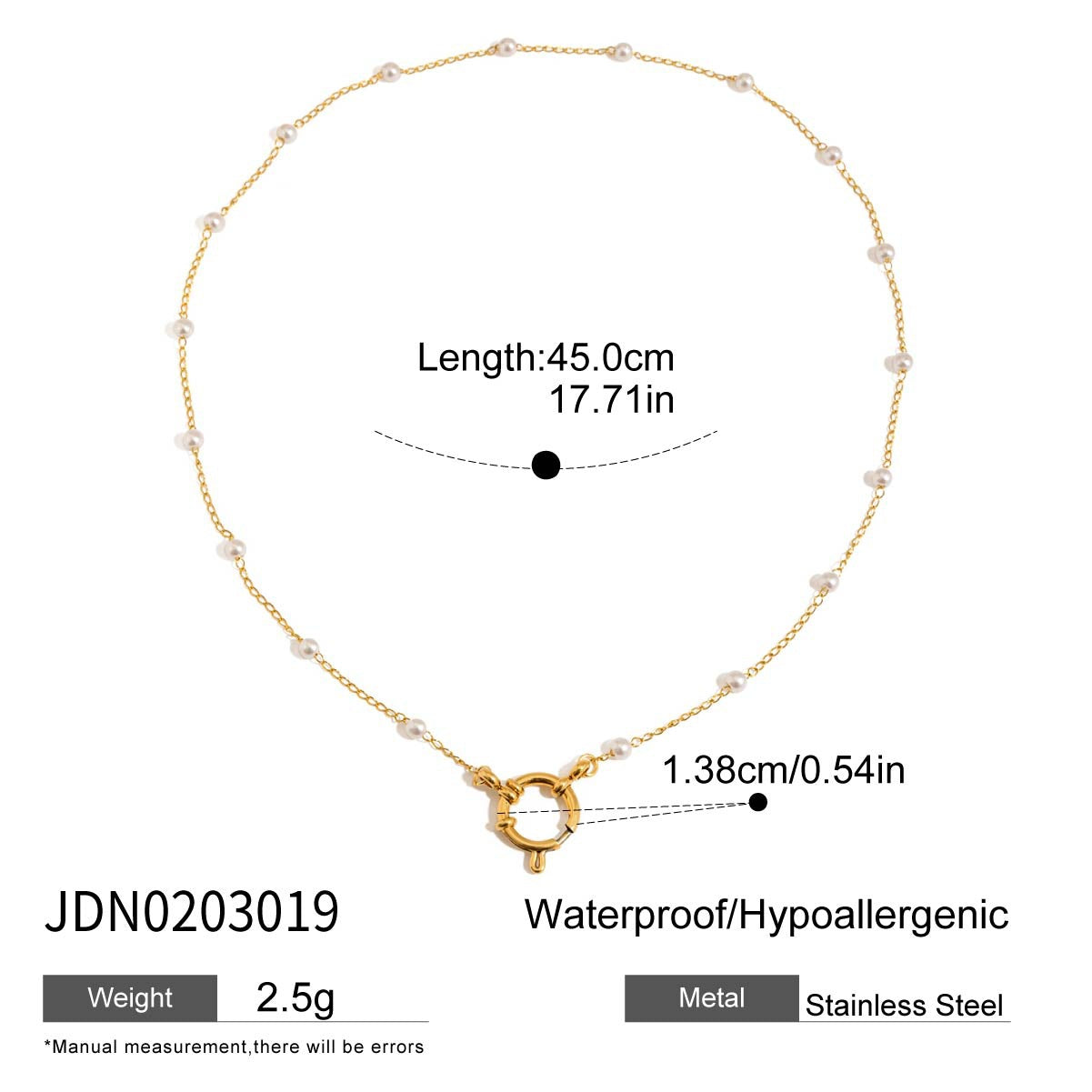 Minimalist Elegant Geometric Oval Stainless Steel Plated Titanium Steel Pendant Necklace Charm Bar for Women