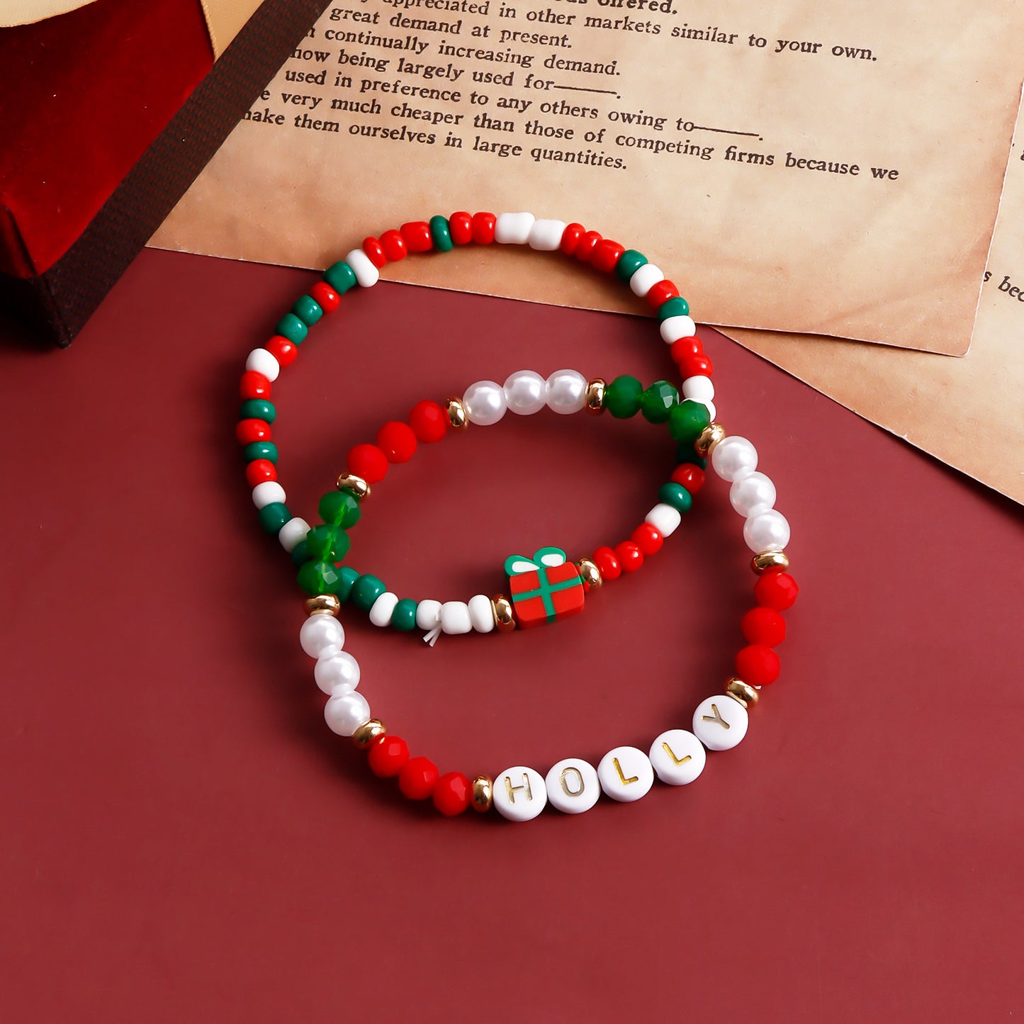 Minimalist Geometric Alloy Bracelet with Electroplated Finish for Women Christmas and Anniversary Gift