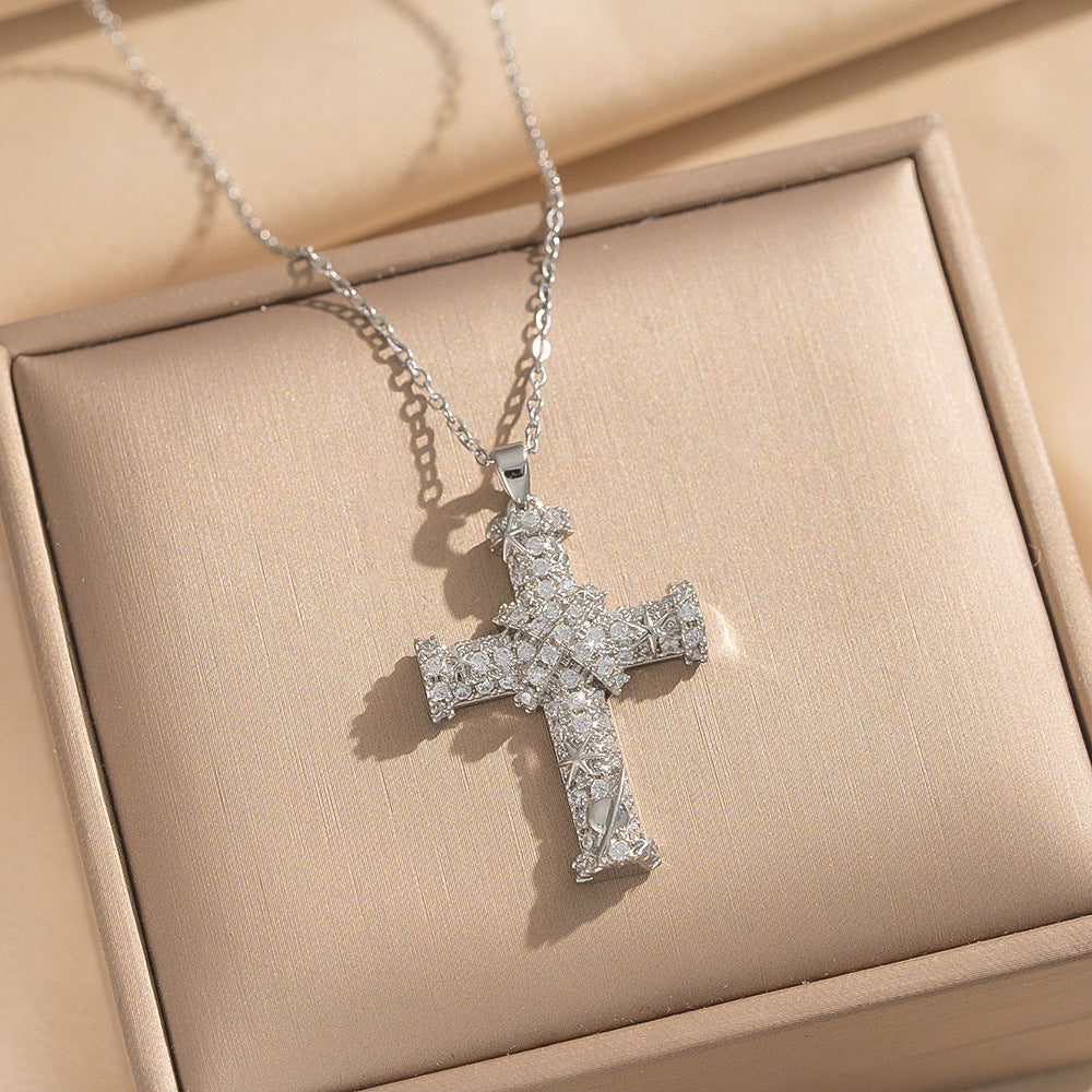Collar Minimalista con Colgante de Ola y Geométrico para Mujer en Acero de Titanio con Chapado en Oro de 18K, Cadena Hipoalergénica para Clavícula con Motivos de Corazón y Lazo