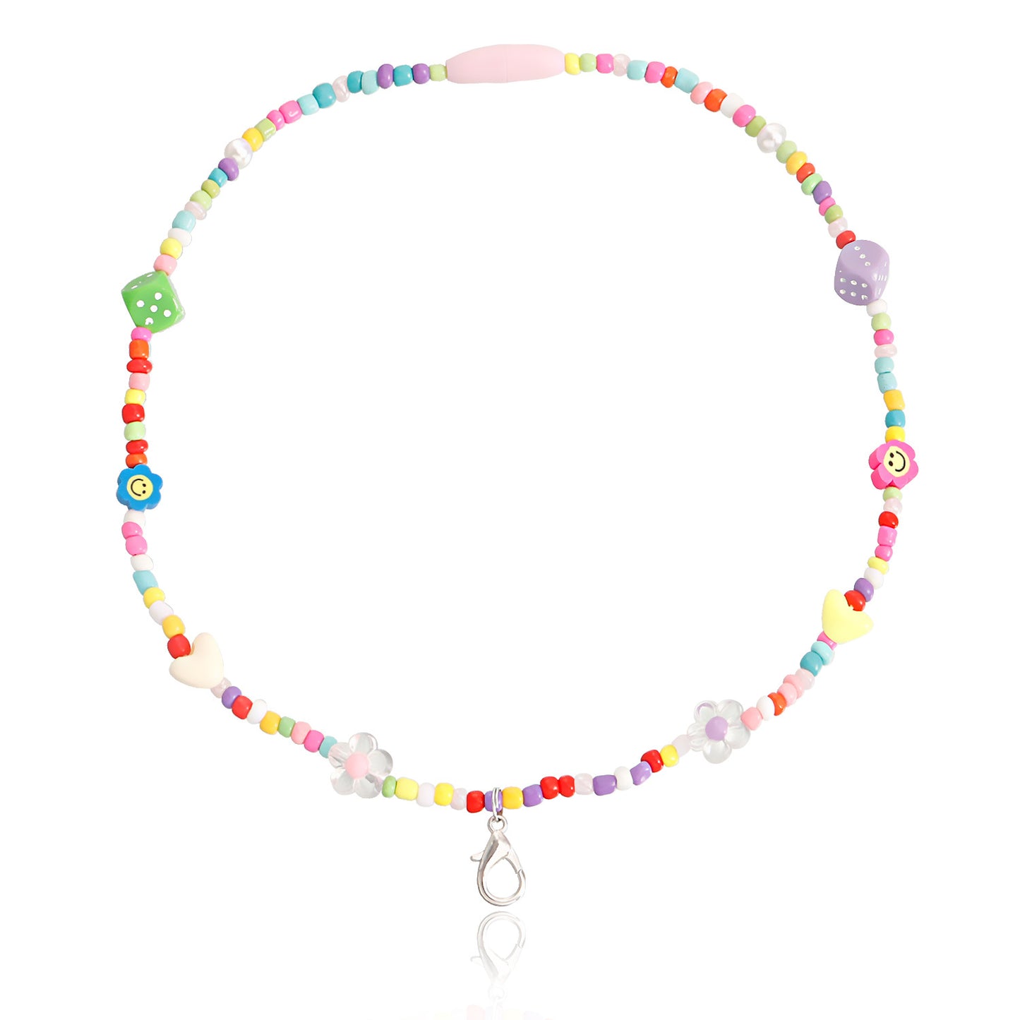 Bohemian Geometric Alloy Plated DIY Charm Bar Necklace for Women