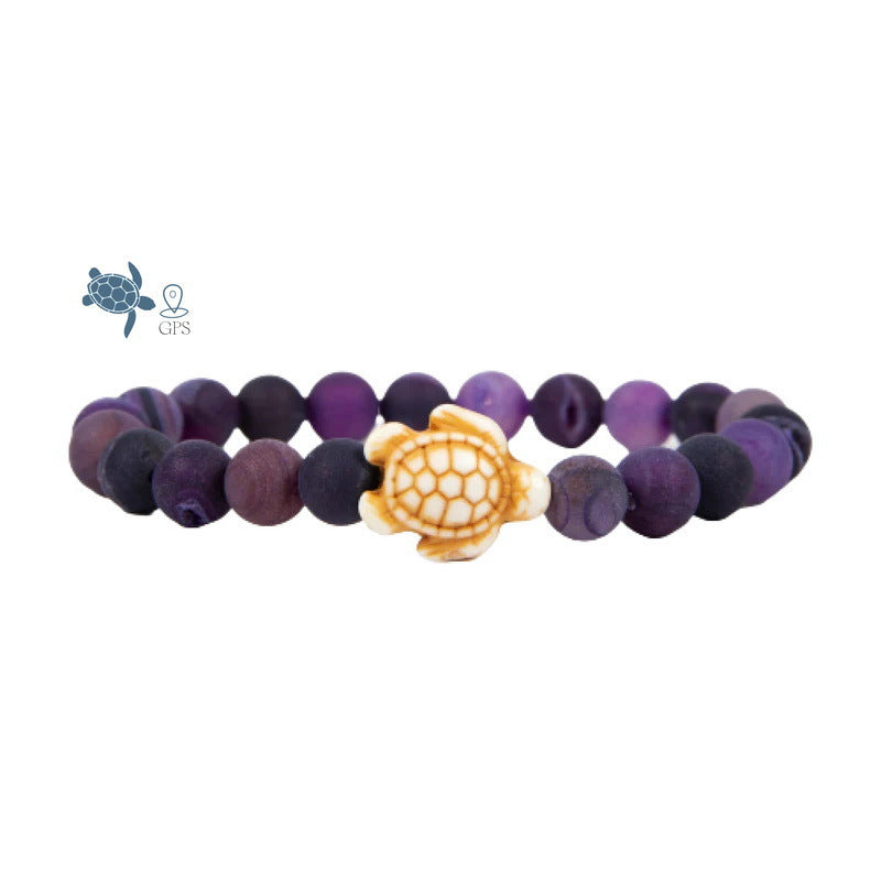 Minimalist Turquoise Turtle Animal Bracelet Unisex
