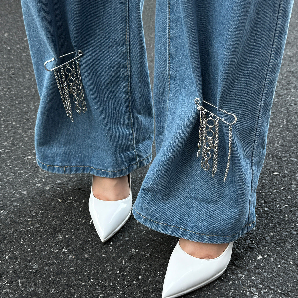 Fashion Star Tassel Chain Anklet Alloy Women's Jewelry