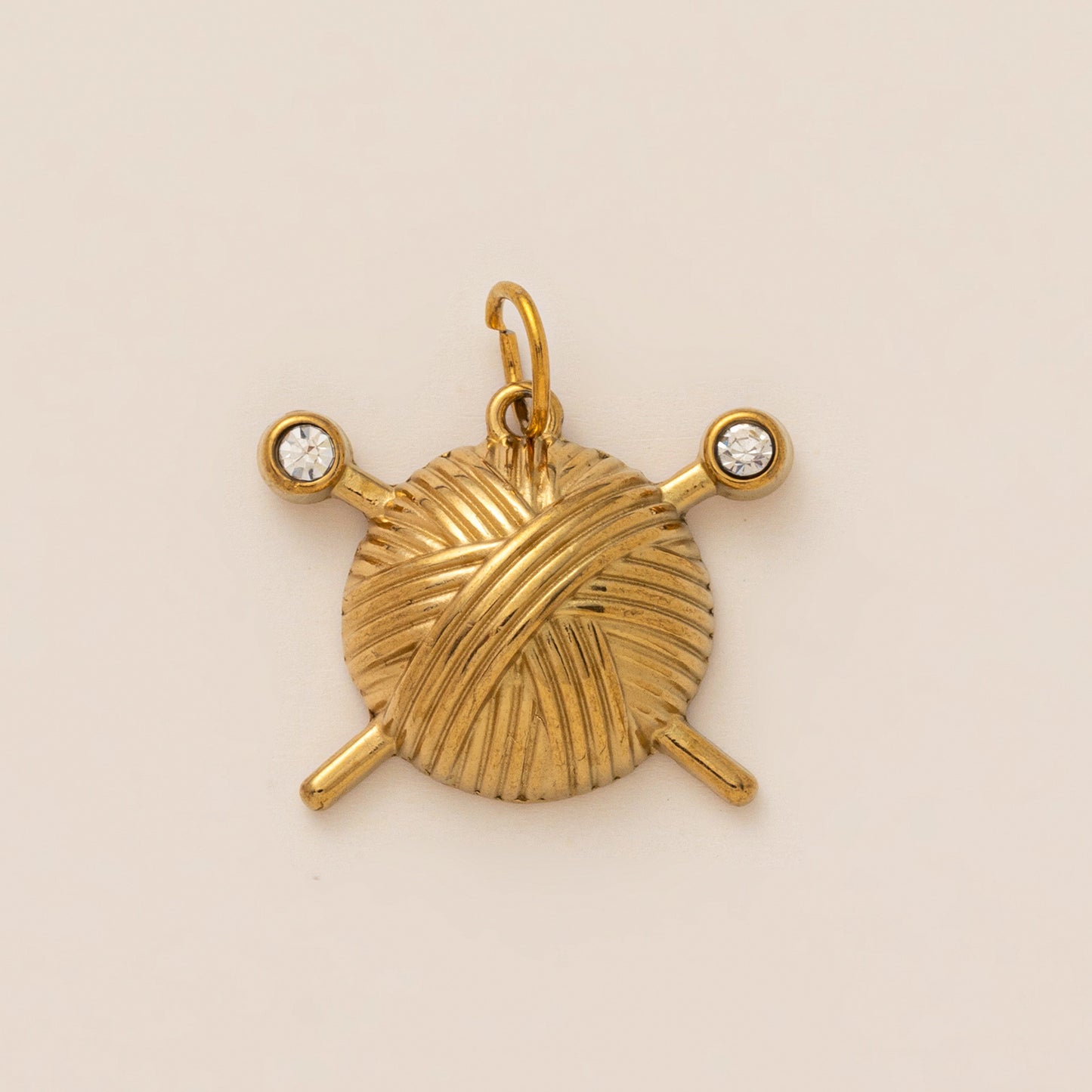 Fashion Business Stainless Steel PVD Gold Plated Charm Bar