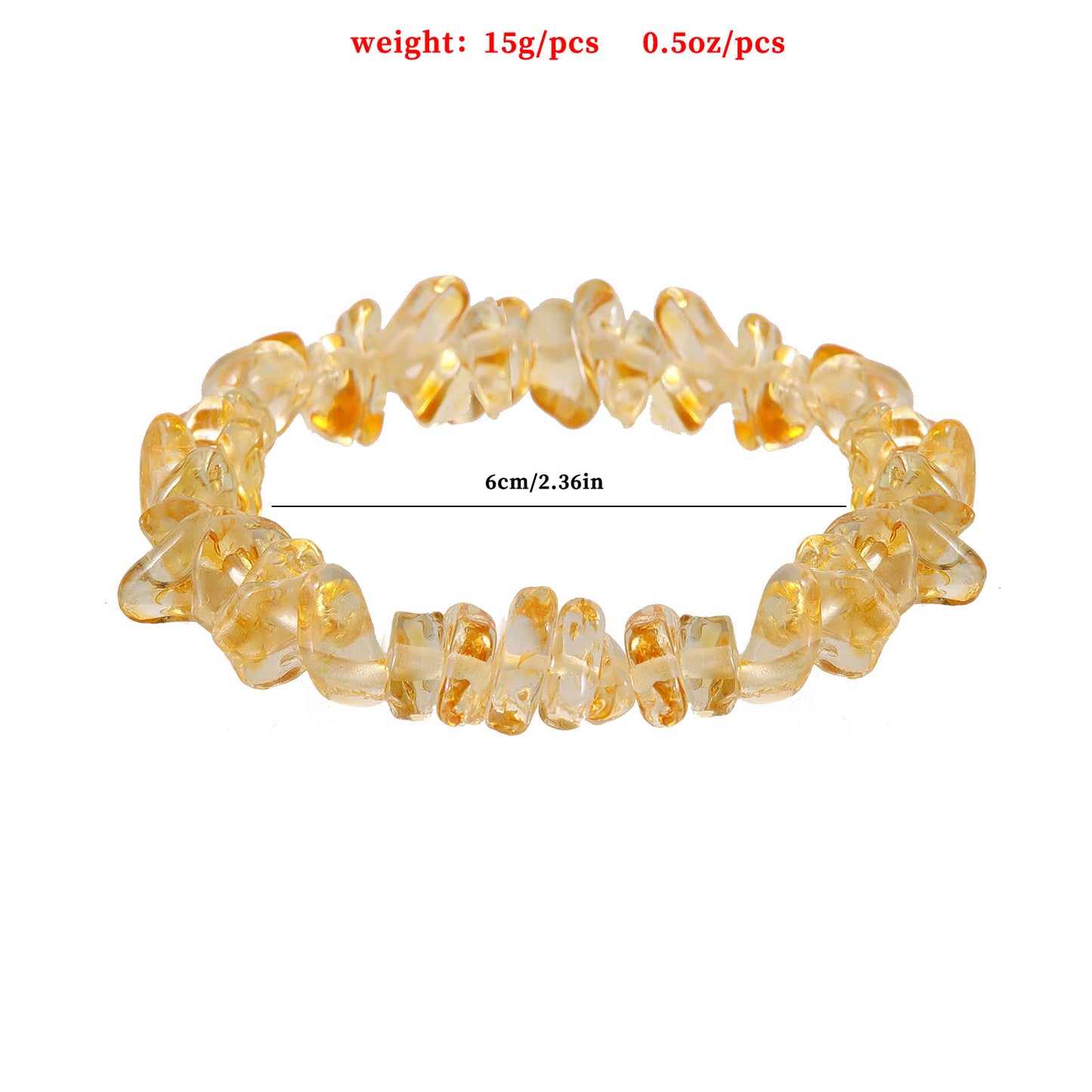 Geometric Turquoise Stretch Bracelet for Women