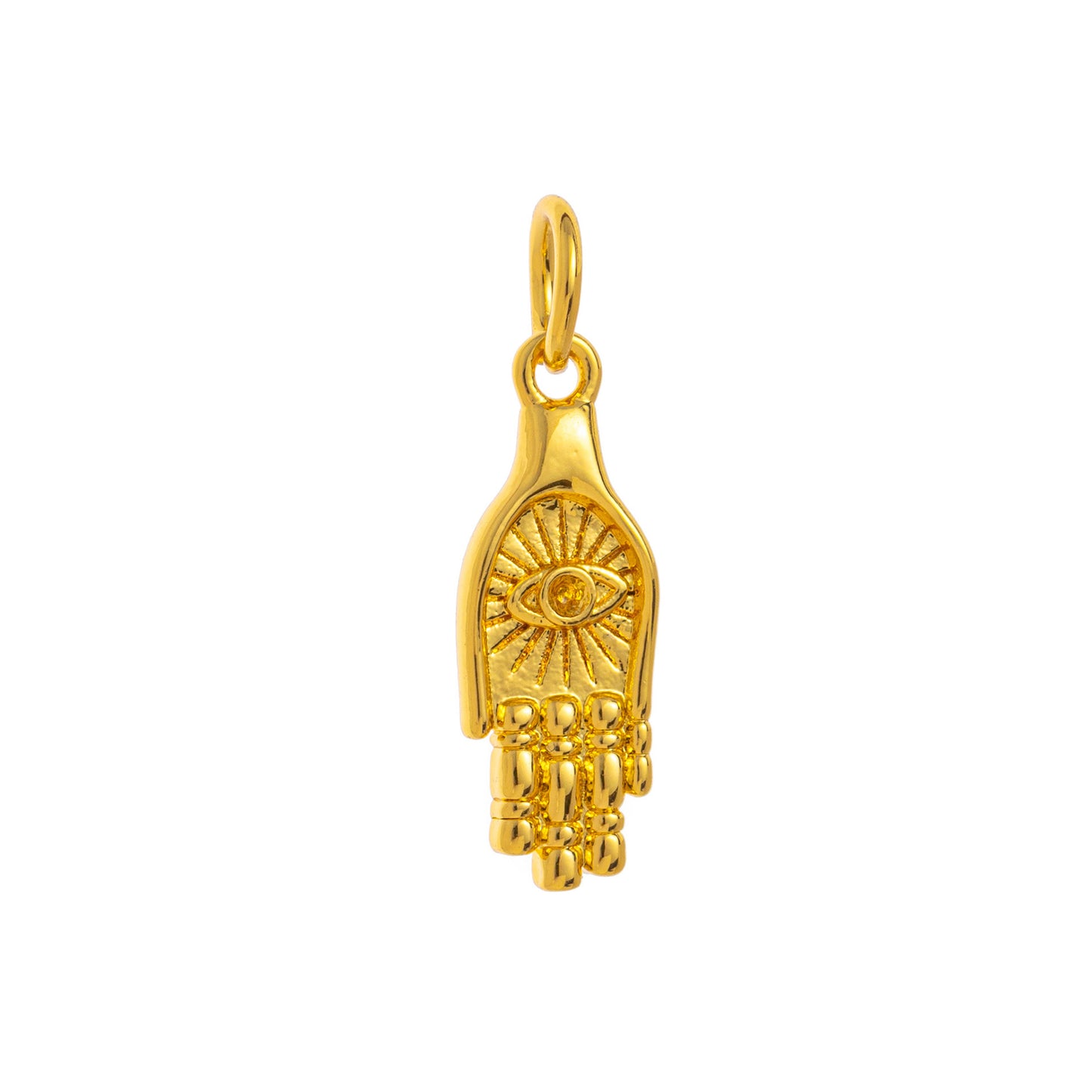 Minimalist Gold Plated Brass Butterfly Geometric Charm Bar for DIY Jewelry Making