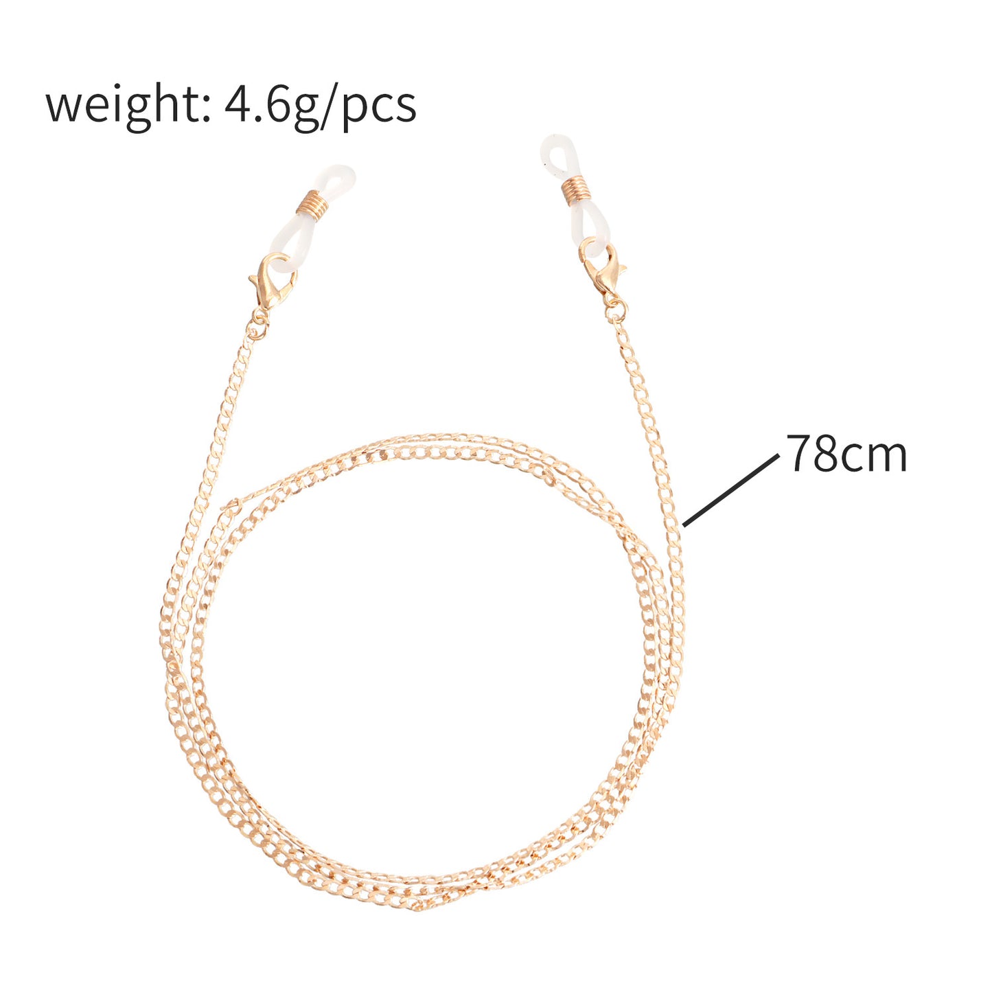 Alloy Metal Chain for Glasses and Face Masks