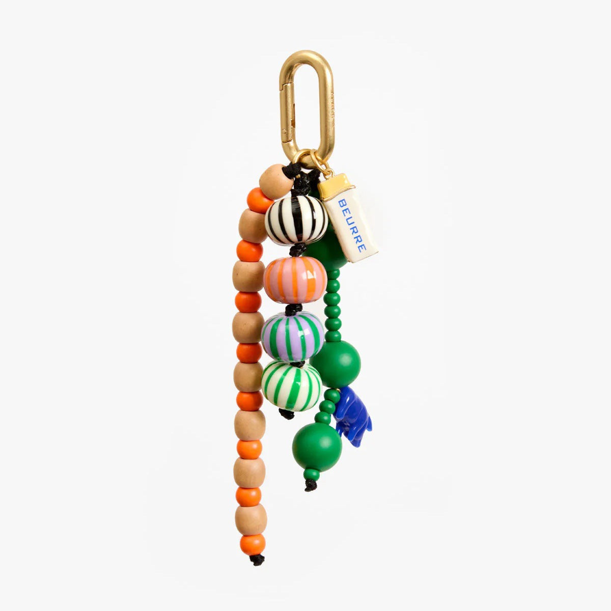 Vintage Minimalist Alloy Plated Heart Teardrop Round Bag Charm