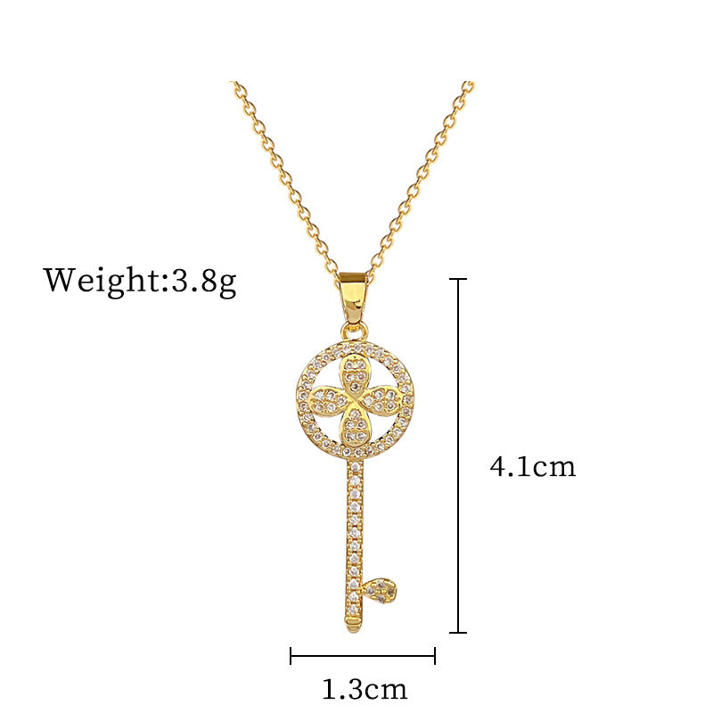Collana di Lusso in Acciaio al Titanio con Intarsi di Strass Floreali per Donne e Uomini