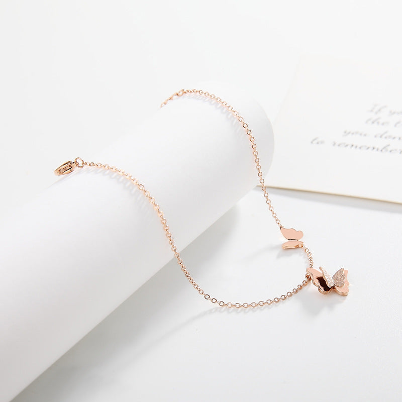 Minimalist Geometric Titanium Steel Bracelet for Women with Cool Aesthetic and Natural Style