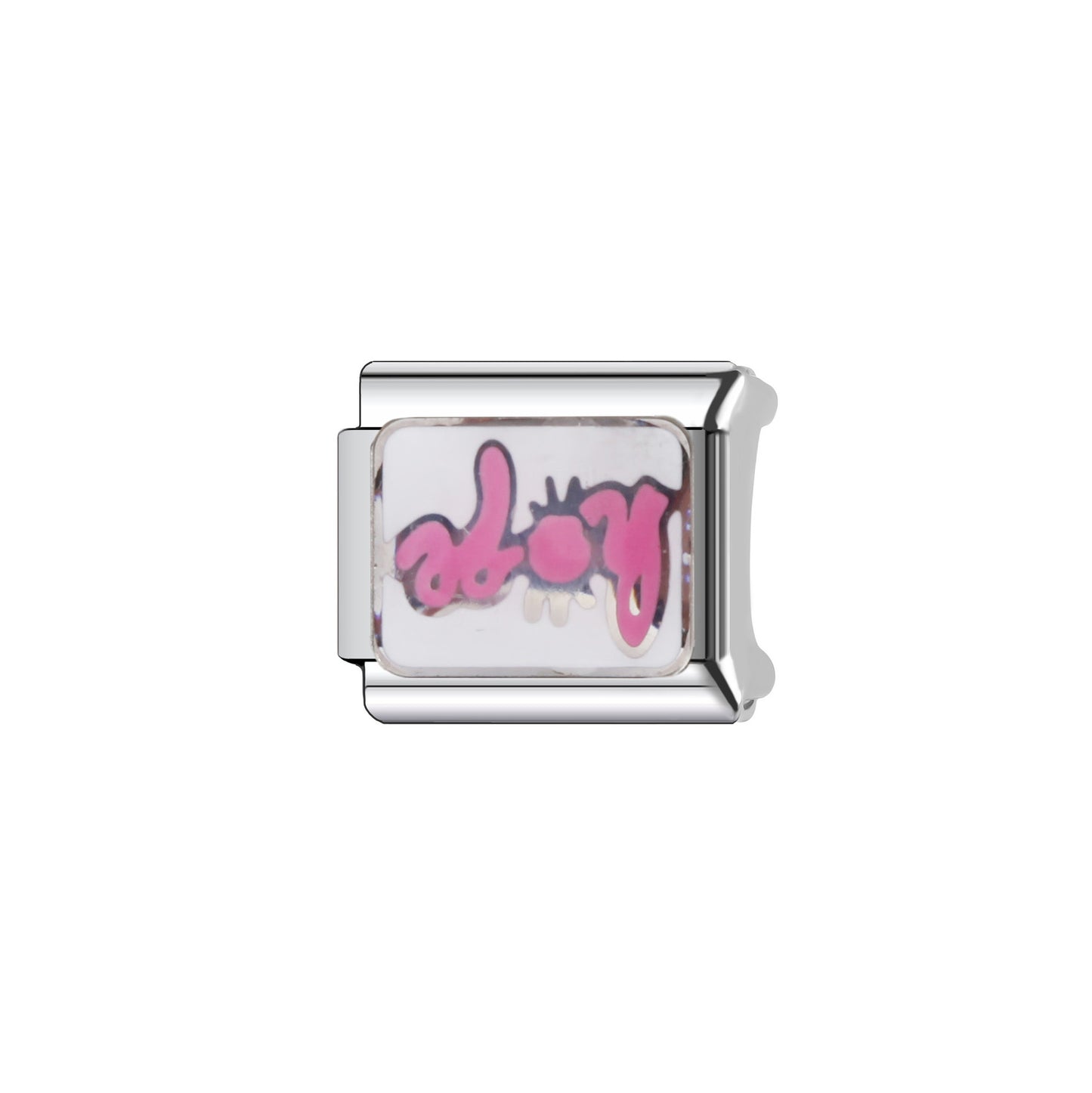 Vintage Plated Stainless Steel Animal Plant Floral Cartoon Charm Bar Bracelet Unisex DIY Jewelry