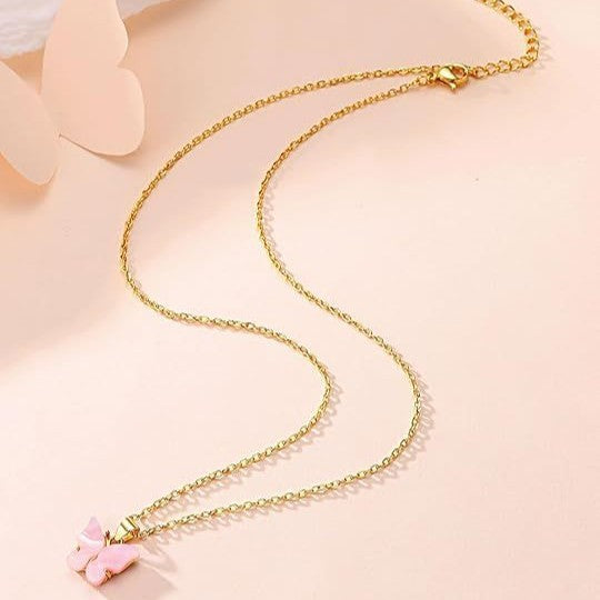 Elegant Heart Geometric Zinc Alloy Pendant Necklace with Cable Chain for Women