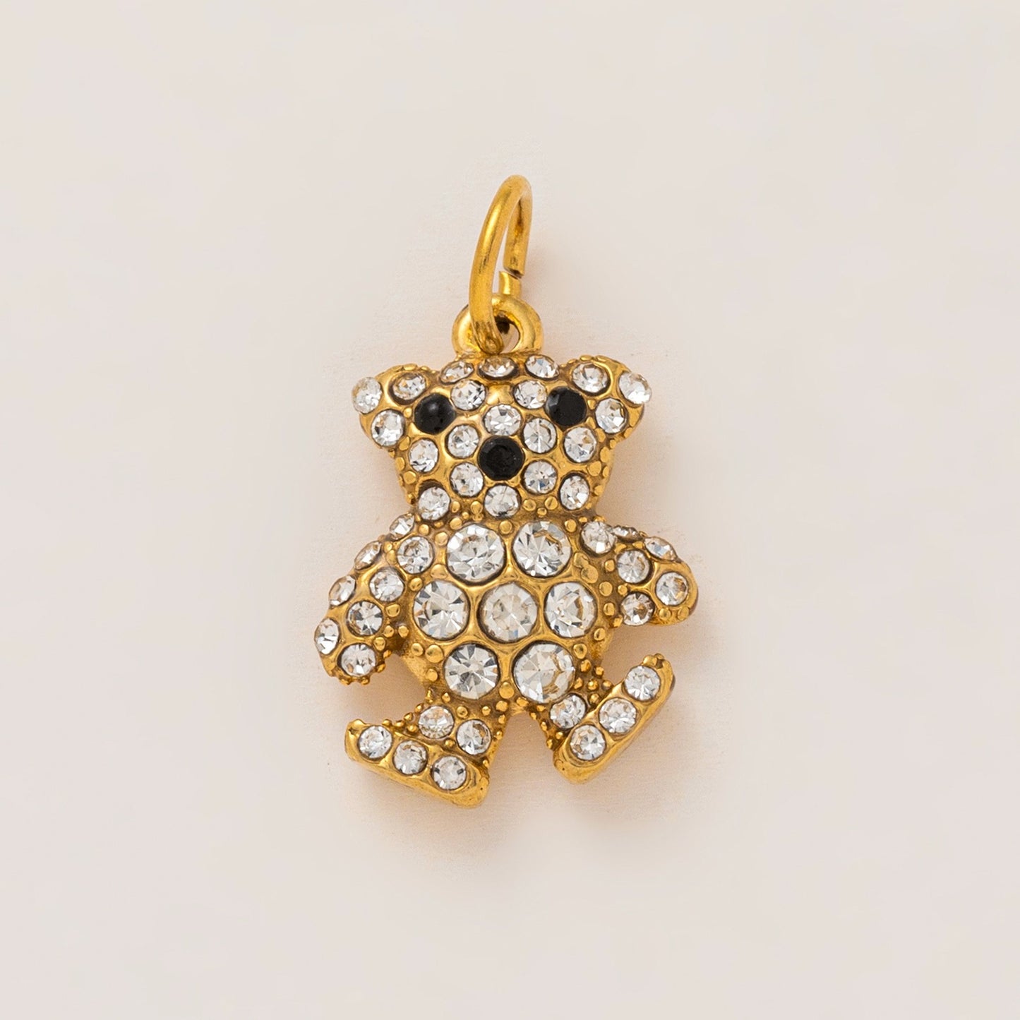 Vintage 18K Gold Plated Geometric Stainless Steel Pendant