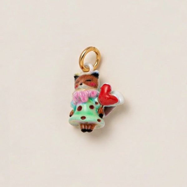 Luxury Plated Brass Animal Charm Bar Necklace
