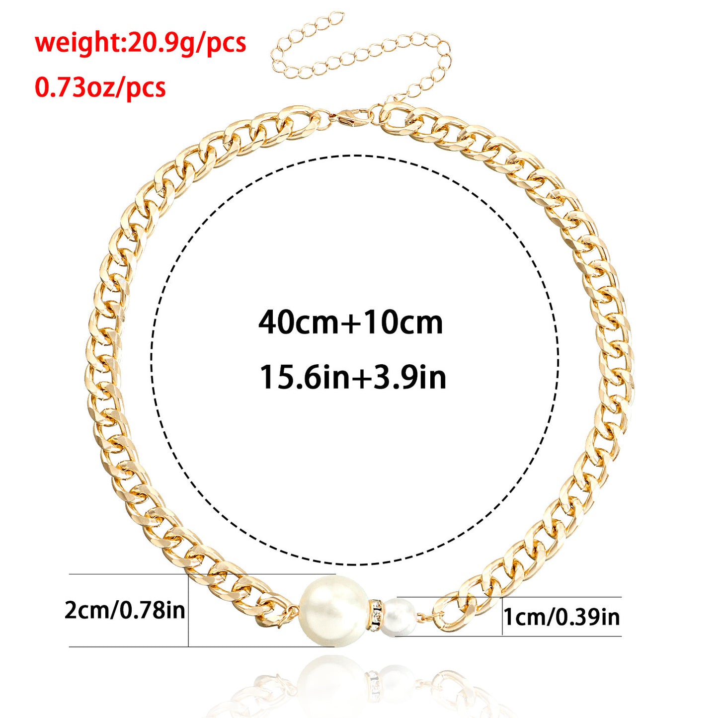 Vintage Street Style Geometric Alloy Pendant Necklace with Plated Finish and Clavicle Chain