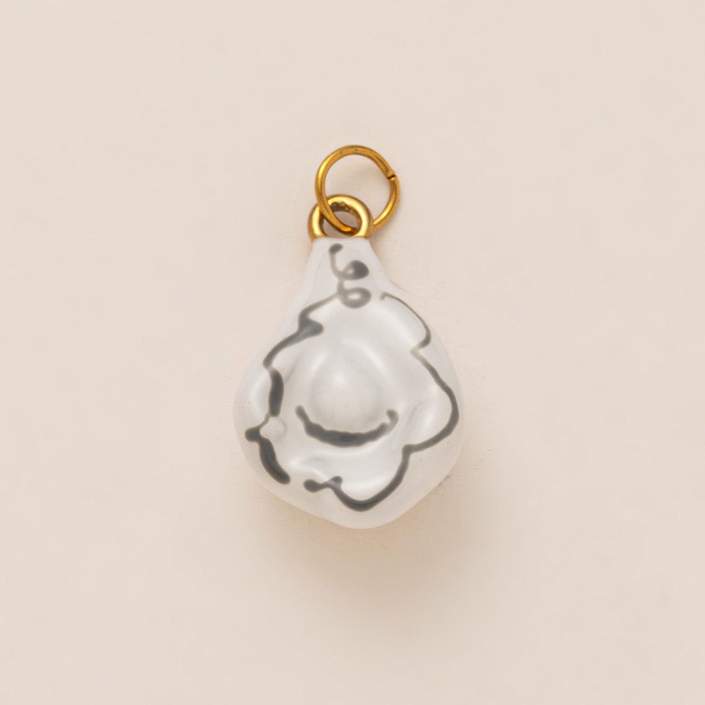 18K Gold Plated Stainless Steel Fruit Series Charm Bar for Corn Chain Necklace Unisex DIY Pendant
