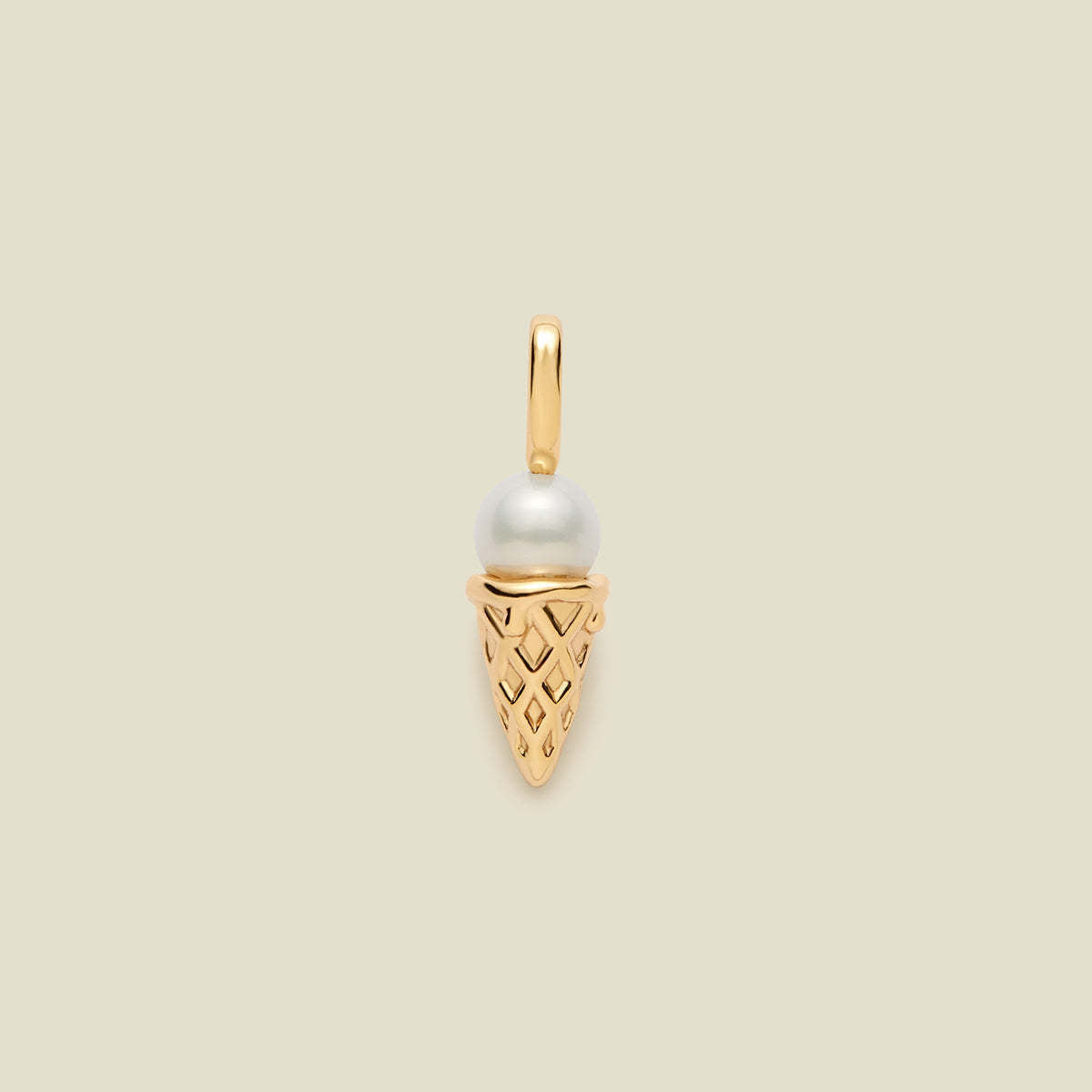 Vintage 18K Gold Plated Brass Geometric Heart Round Oval Cubic Zirconia Pendant Corn Chain Necklace DIY Charm Bar