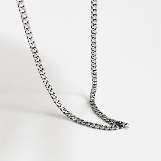 Collana girocollo da donna in argento sterling 925, vintage retrò, minimalista, geometrica, con ciondolo rotondo a catena corta