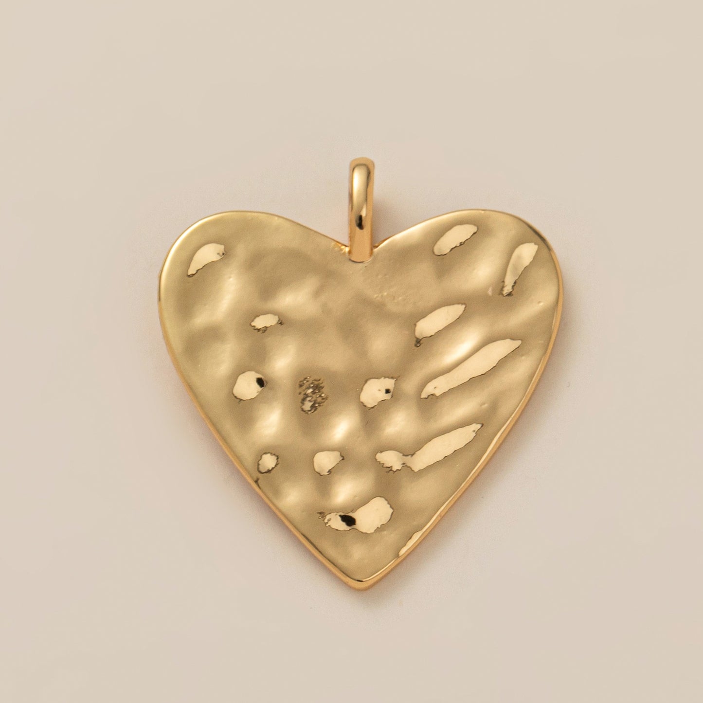 Elegant Gold Plated Brass Heart Moon Star Charm Bar Necklace for Women